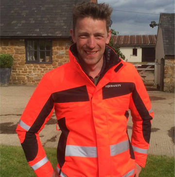 Simon Grieve is a new ambassador for Equisafety - Equisafety
