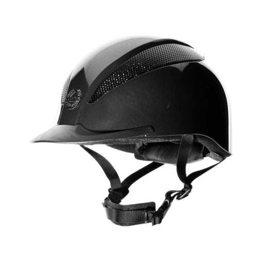 Champion Junior Air - Tech Dial Fit - Riding Hat - Metallic Black - Equisafety