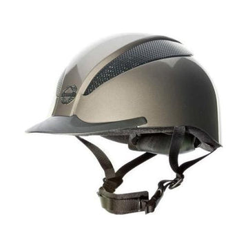 Champion Junior Air - Tech Dial Fit - Riding Hat - Metallic Oyster - Equisafety