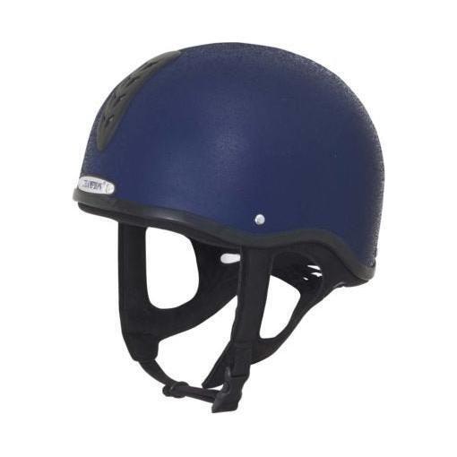 Champion Junior X - Air Plus - Riding Hat - Navy - Equisafety