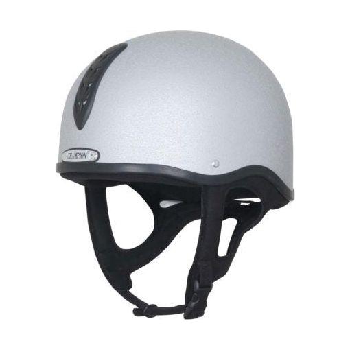 Champion Junior X - Air Plus - Riding Hat - Silver - Equisafety