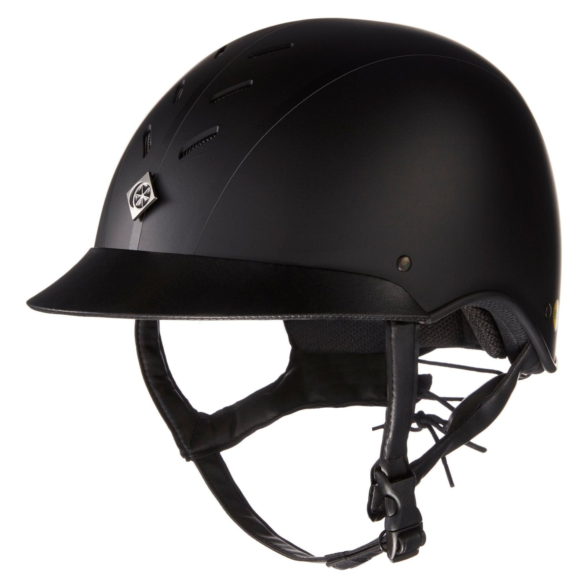 Charles Owen My PS - Riding Hat - Black - Equisafety