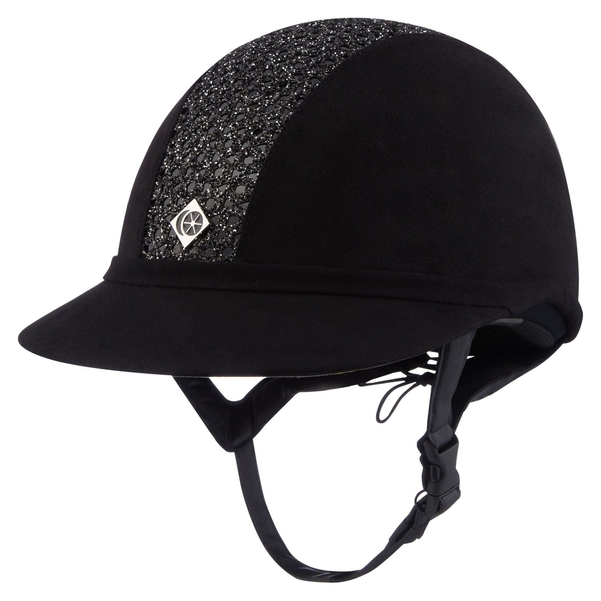 Charles Owen SP8 Plus - Riding Hat - Sparkly Black - Equisafety