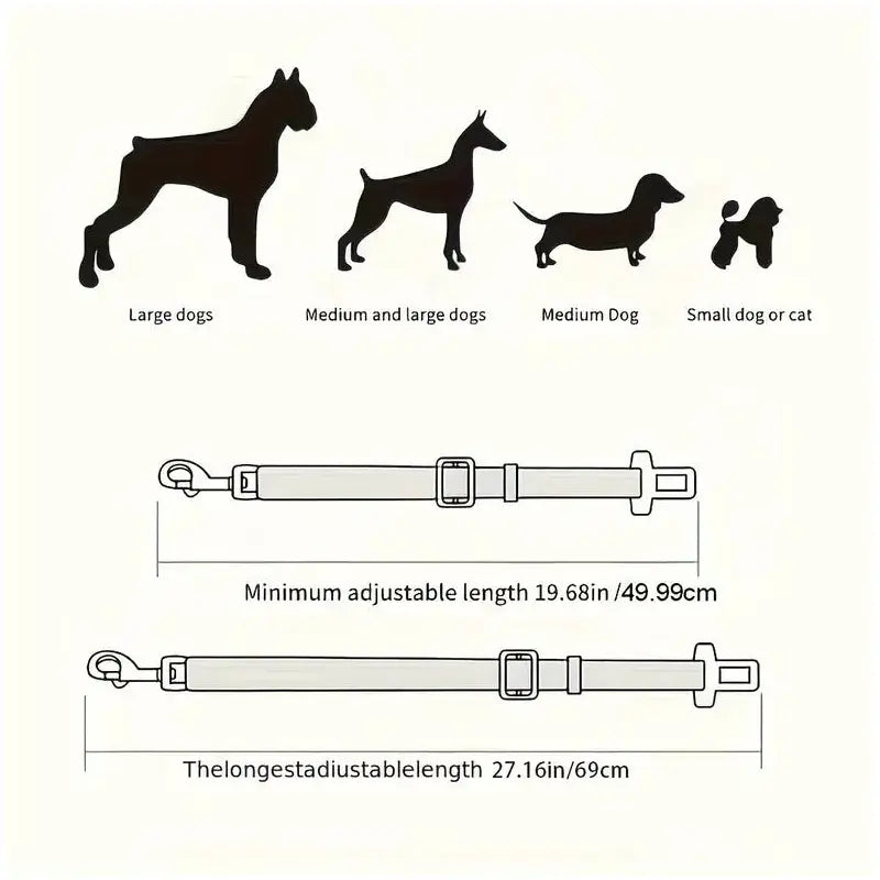 Dog Seat Belt - Equisafety