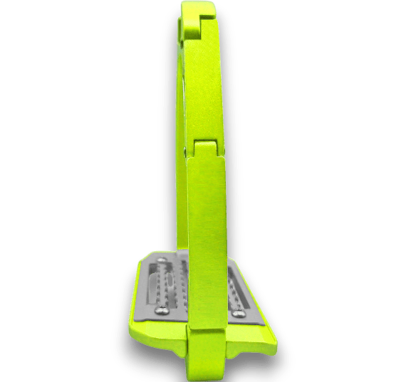 Equisafety Caballus Safety Stirrups with Double Arm Action - Black - Equisafety