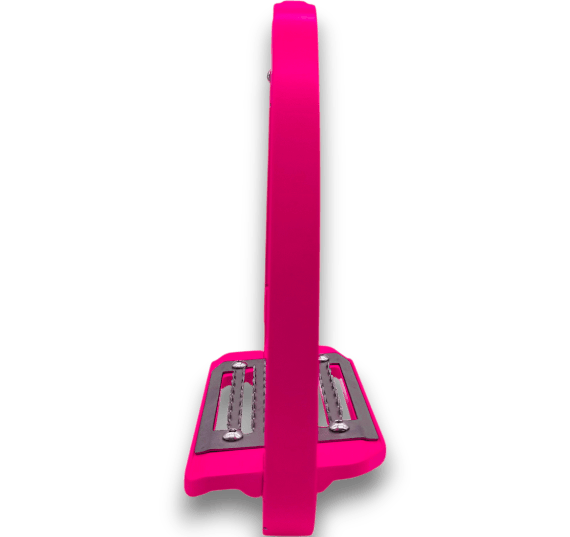 Equisafety Caballus Safety Stirrups - Double Arm Action & 5 degree inclination - Rose Gold - Equisafety