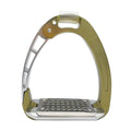 Equisafety Caballus Safety Stirrups with Single Arm Action - HI - VIS YELLOW - Equisafety
