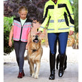Equisafety Hi Vis Winter Inverno Equestrian Riding Jacket - Pink - Equisafety