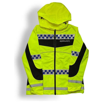 Equisafety POLITE Lightweight Waterproof Hi Vis Jacket - Equisafety