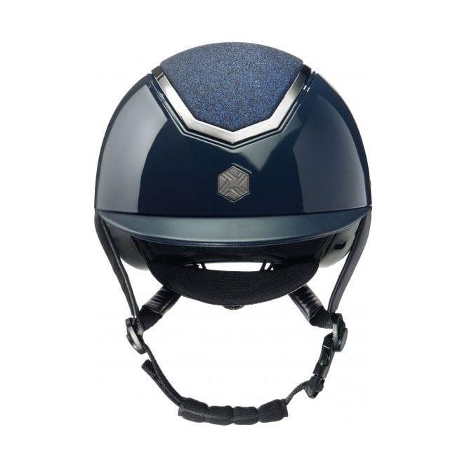 EQX Kylo Sparkly Riding Hat - Navy and Sparkle - Equisafety