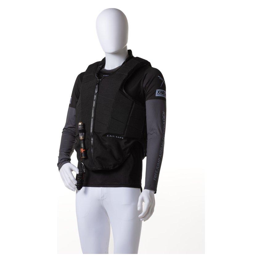 Free Jump X'AIR Safe Vest - Rider Airbag Protection - Black - Child - Equisafety