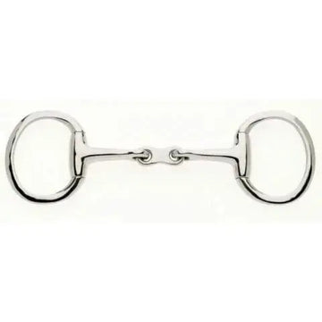 French Link Eggbut Snaffle - Equisafety