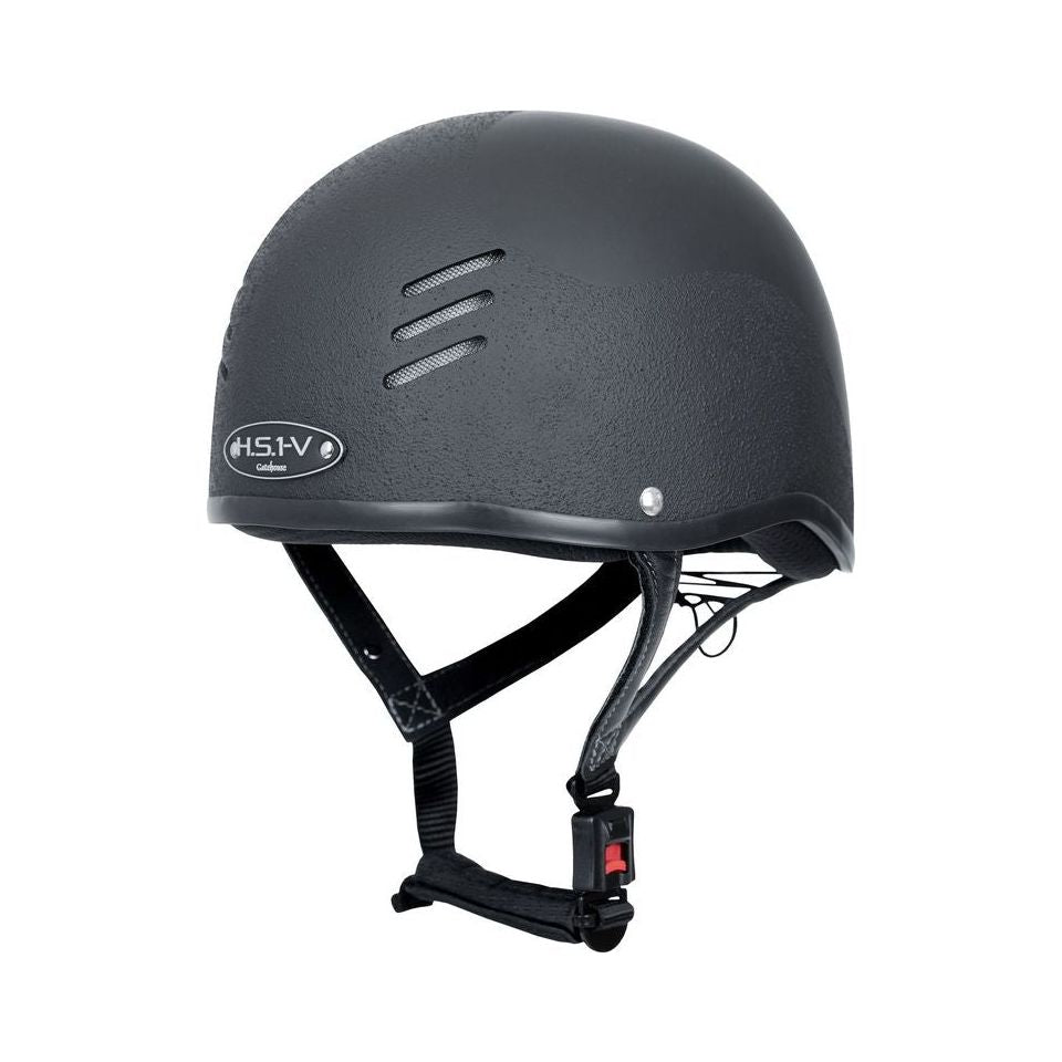 Gatehouse HS1 Vented Jockey - Riding Hat - Matt Black - Equisafety