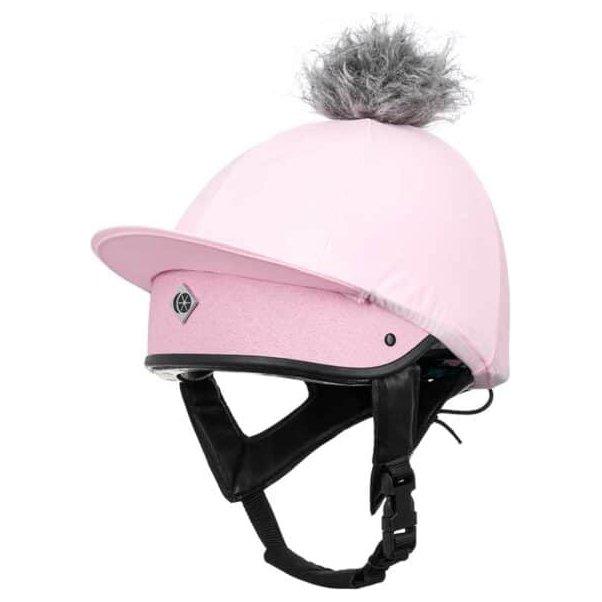 Harlow JS1 Pro Jockey Skull - Baby Pink - Equisafety