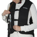 Helite Original Air Vest - Rider Airbag Protection - Black - Equisafety
