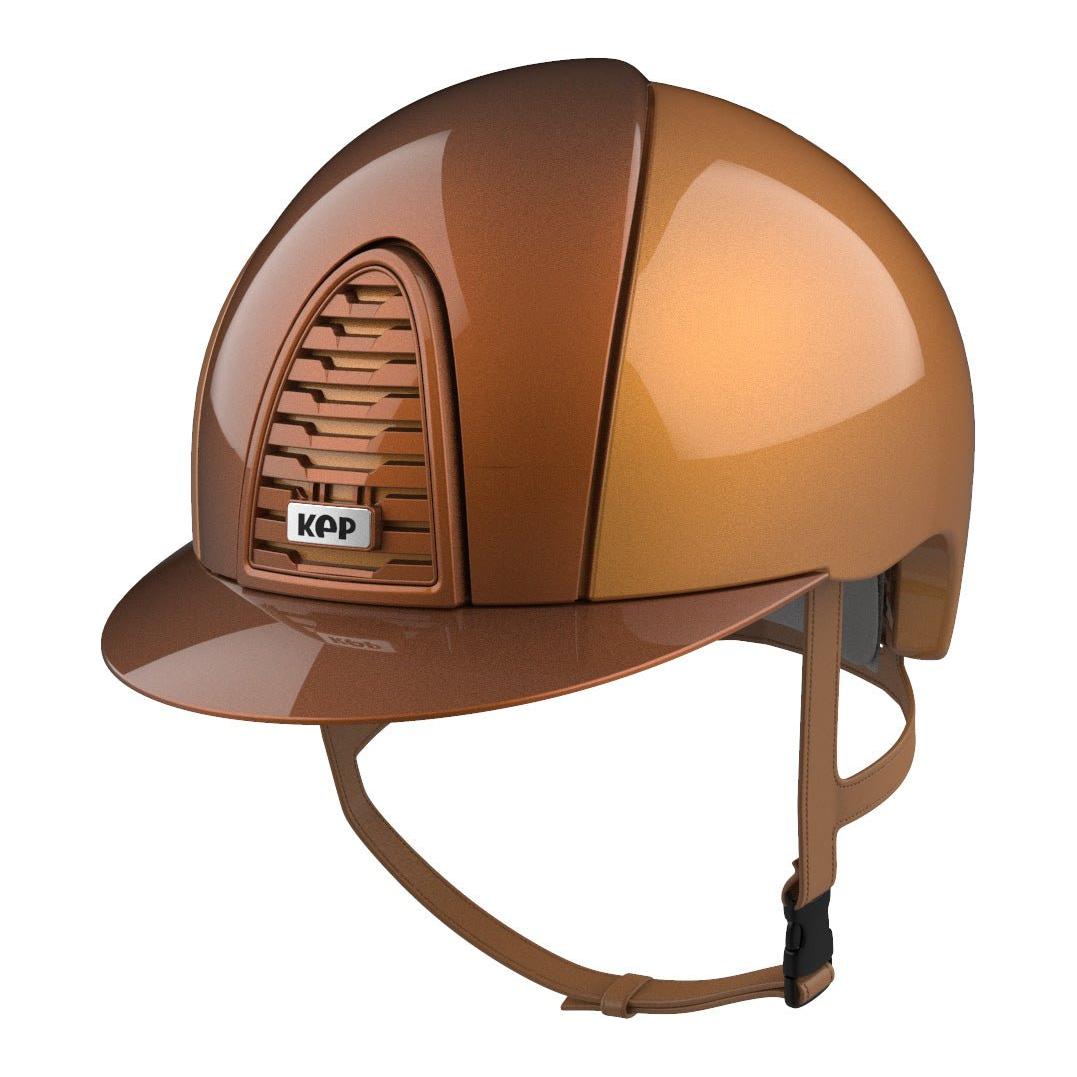 Kep Cromo 2.0 Jockey - Riding Hat - Metal Caramel - Equisafety