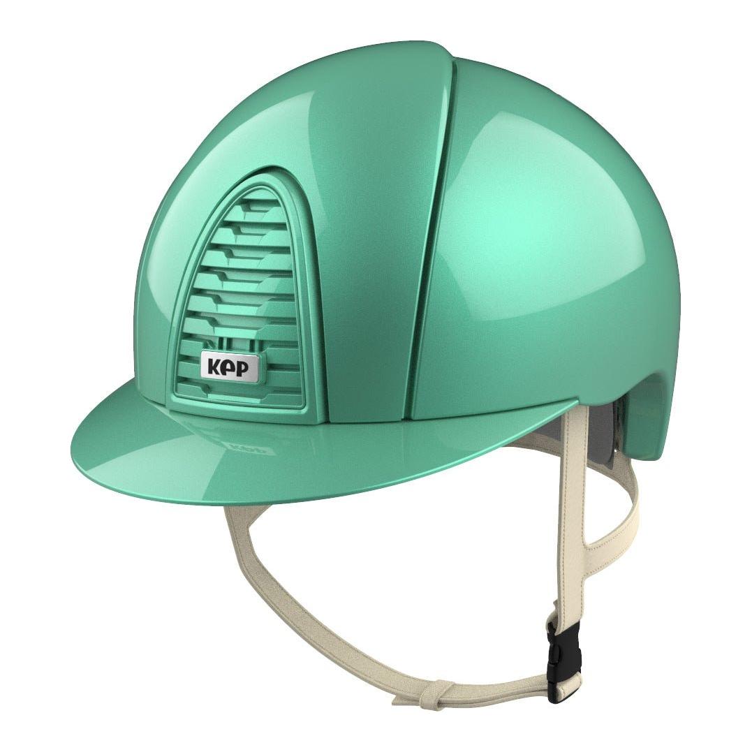 Kep Cromo 2.0 Jockey - Riding Hat - Turquoise - Equisafety