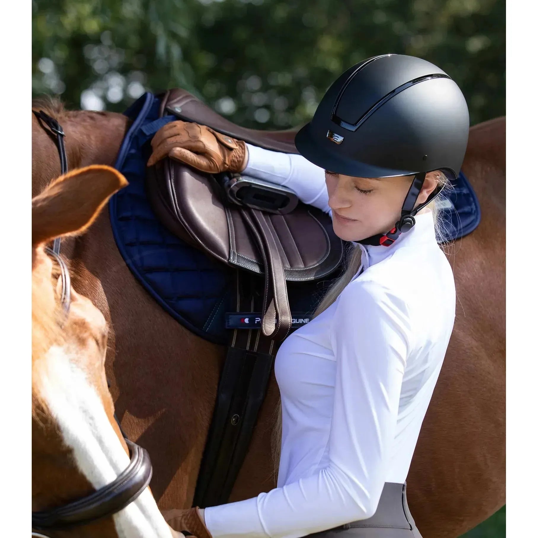 PREMEIR EQUINE - Endeavour Horse Riding Helmet Black - Equisafety