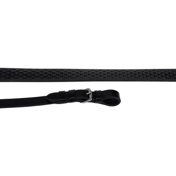 Rhinegold leather rubber grip reins - Equisafety