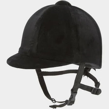 Champion CPX3000 Velvet Riding Hat - Black