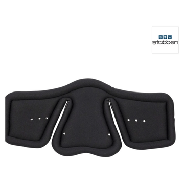 Stubben Equi - Soft Neoprene Girth Pad - Black - Equisafety