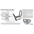 ThinLine Flexible Filly Grazing Muzzle - Equisafety