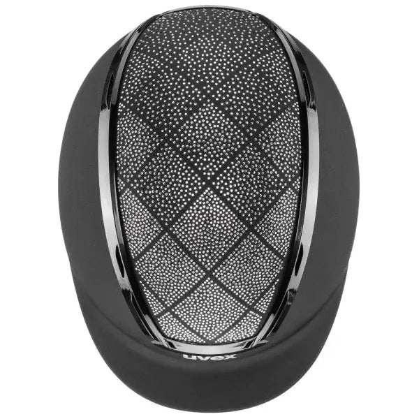 Uvex Horse Riding Helmet Exxeed Flash - Black - Equisafety