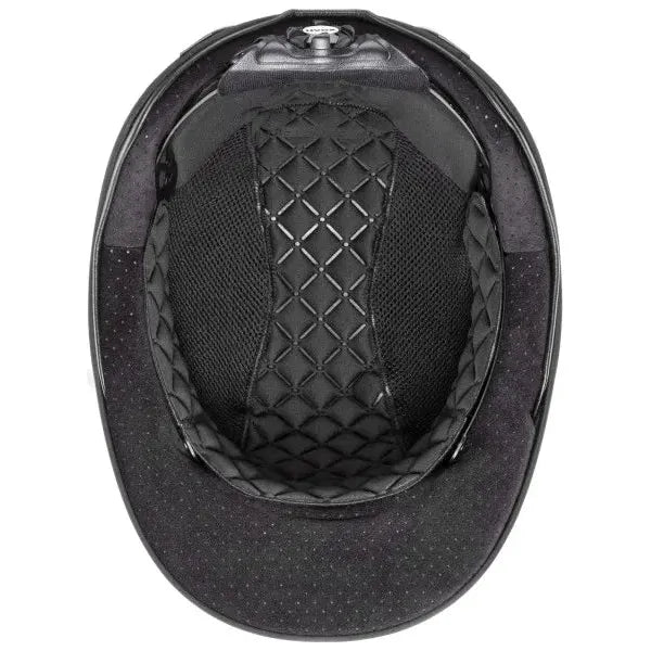 Uvex Horse Riding Helmet Exxeed Flash - Black - Equisafety