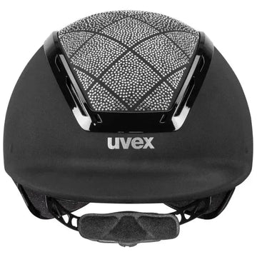 Uvex Horse Riding Helmet Exxeed Flash - Black - Equisafety