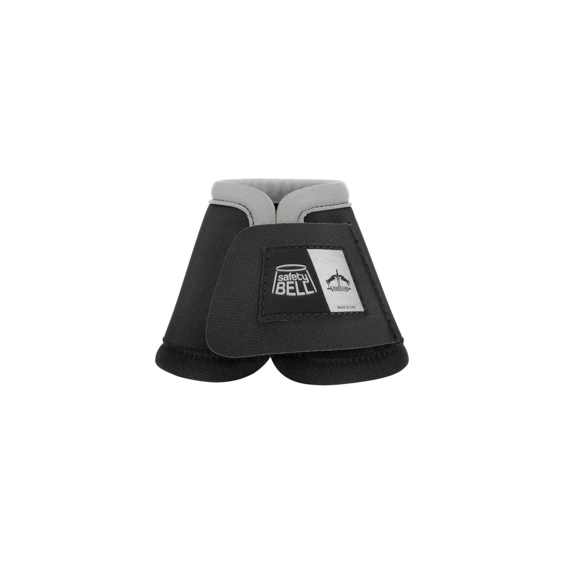 Verdus Light Safety Bell Boot - Heel Protection - Overeach - Black/Ivory - Equisafety