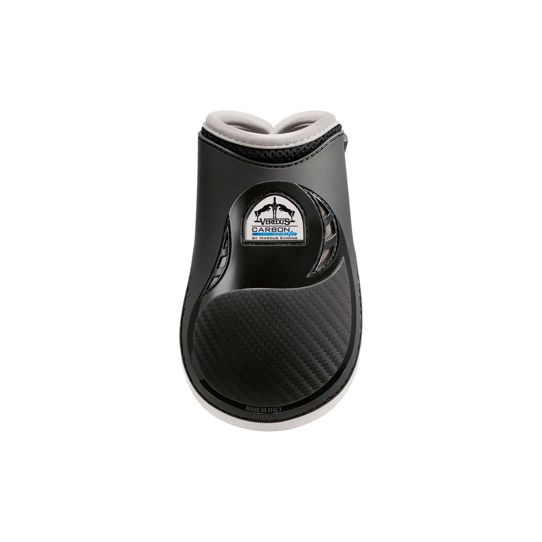 Veredus Carbon Gel Vento Fetlock boot - Horses Rear Leg - Black/Ivory - Equisafety
