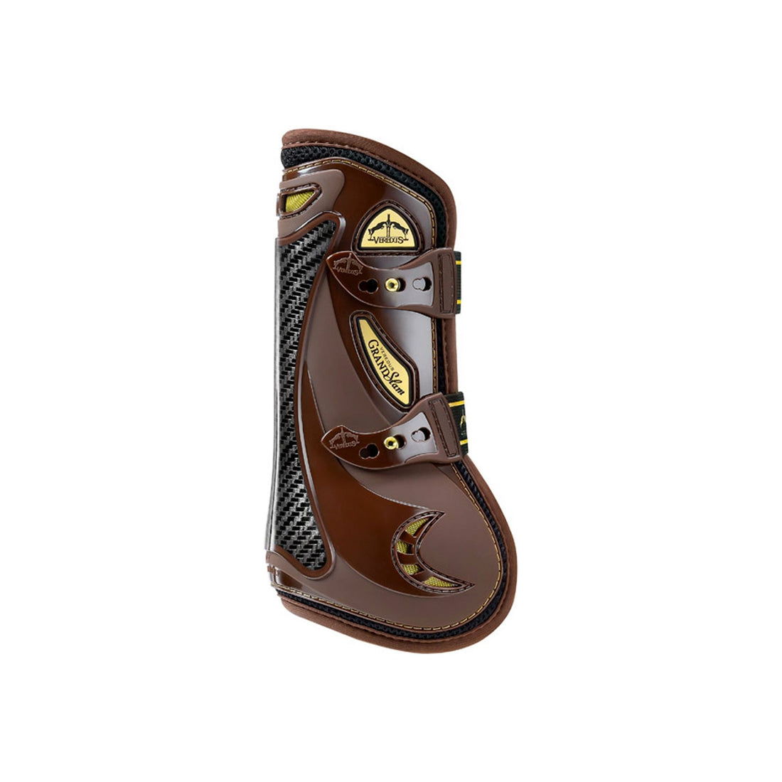 Veredus Grand Slam Carbon Gel Tendon Boots Horse - Front Leg - Brown - Equisafety
