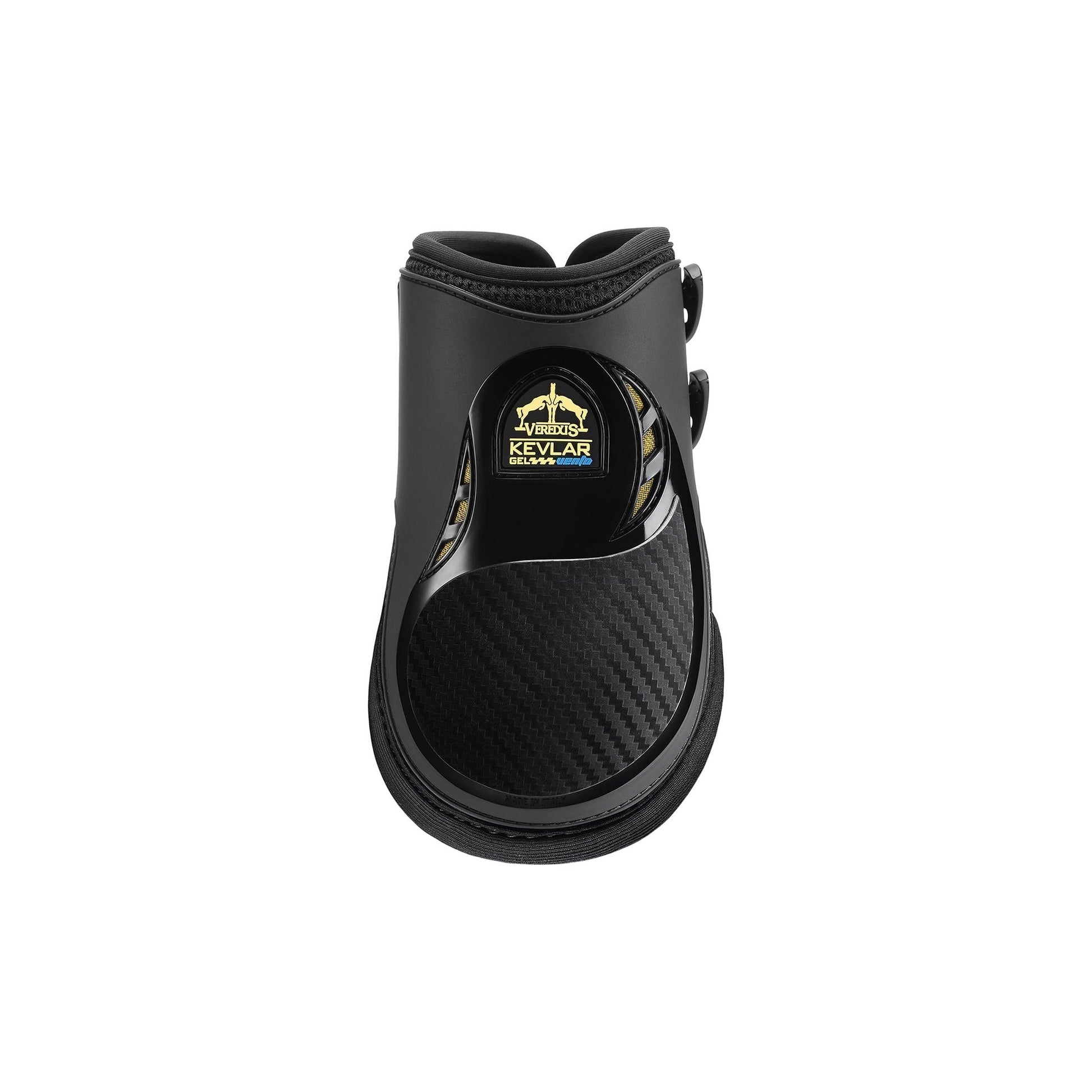 Veredus Kevelar Gel Vento Rear Leg - Horse - Tendon Boot - Black - Equisafety