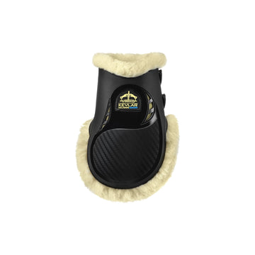 Veredus Kevlar Gel Vento Tendon Boots - Rear leg - Horse - Black - Equisafety