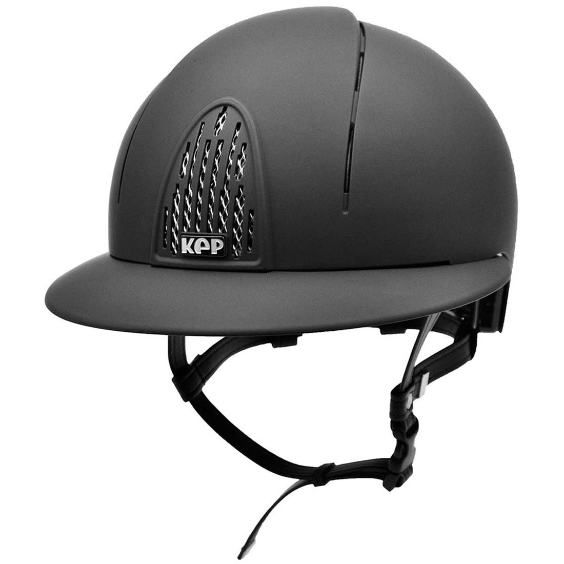 KEP Smart - Riding Hat - Black/Polo Visor