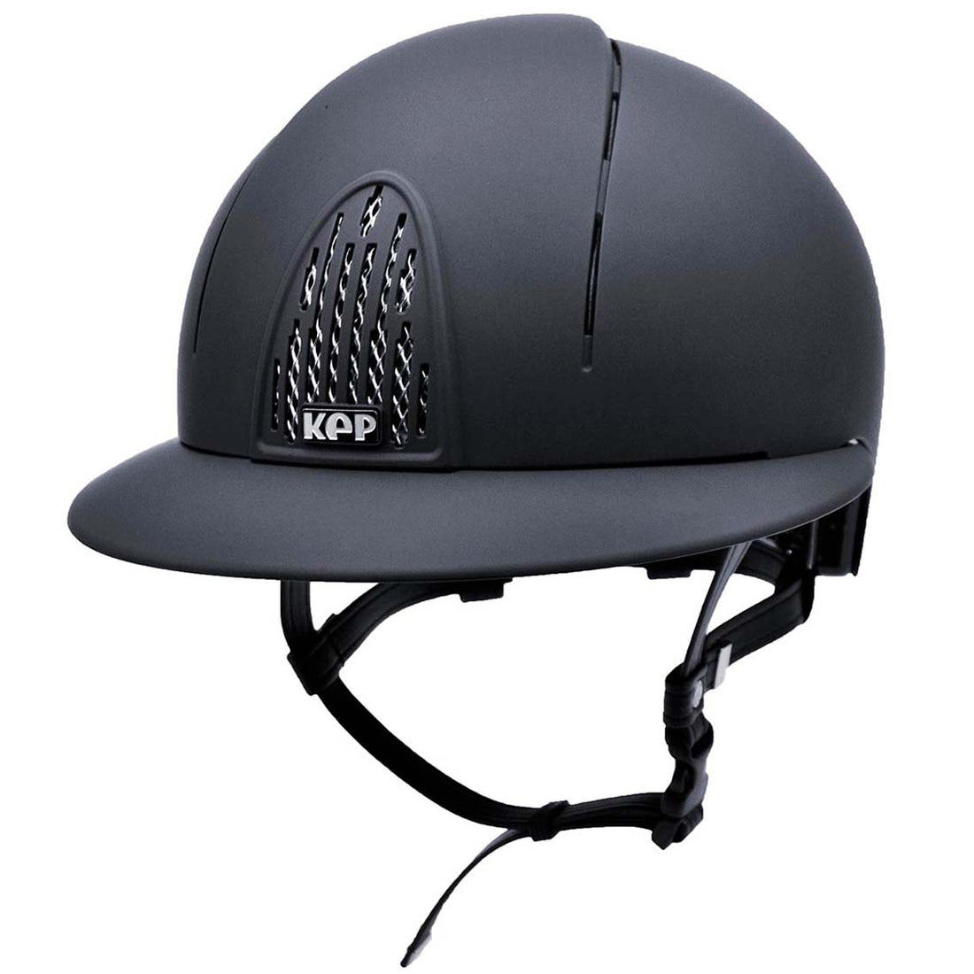 Kep Smart - Riding Hat - Blue/Polo Visor