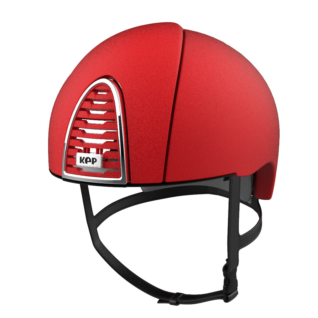 Kep Cromo 2.0 Jockey - Riding Hat - Textured Red