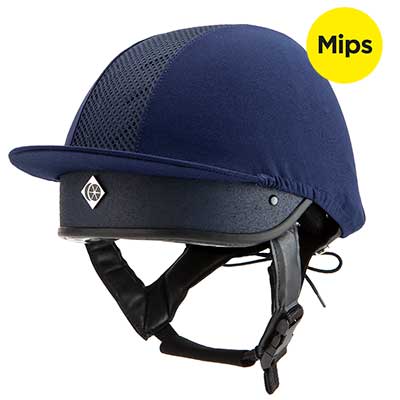 Charles Owen Boyd MS1 Pro Riding Hat Navy