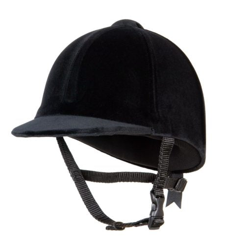 Champion CPX3000 Velvet Riding Hat - Black