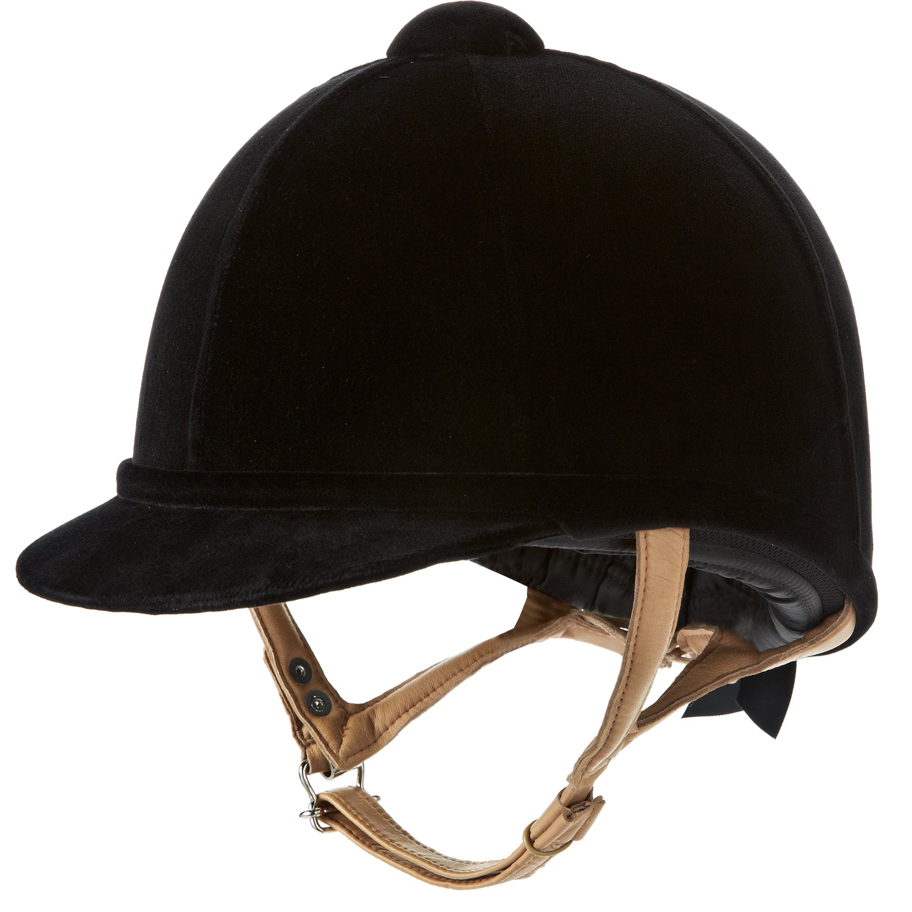 Charles Owen Fian Velvet Riding Hat Black