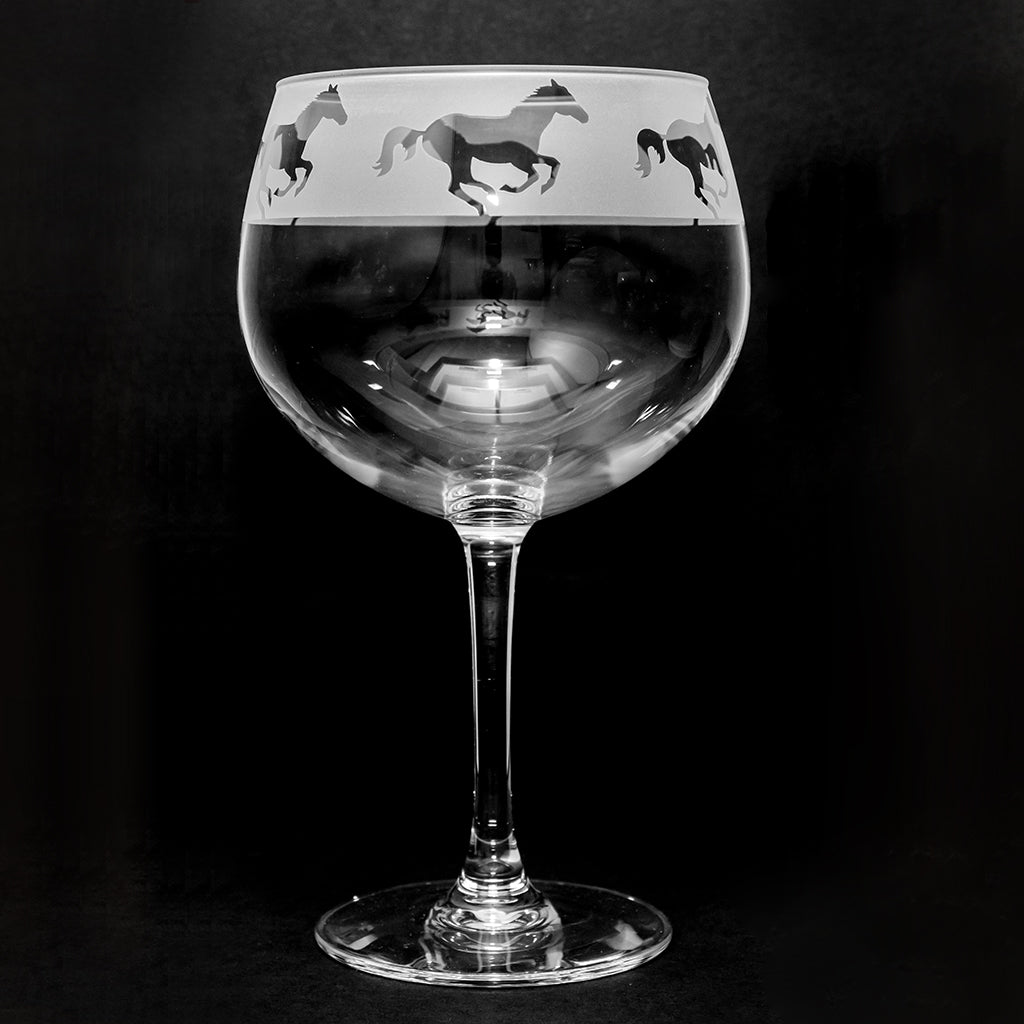 The Milford Collection "Galloping" Gin Balloon.