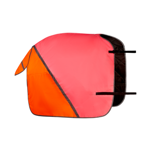 Equisafety Multi Coloured Waterproof Hi Viz Horse Sheet - Pink/yellow