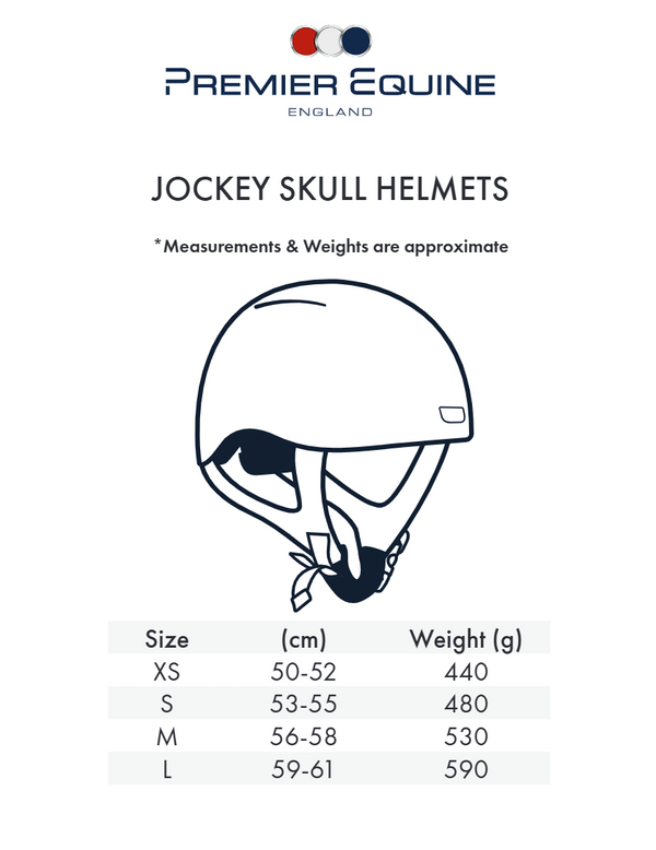 Premier Equine - Artemis Matte Jockey Skull Carbon Shield Black