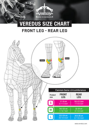 Veredus Tendon Boots Carbon Gel Vento Color Edition - Pink