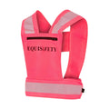 Adjustable Reflective Harness with pocket - PINK - Equisafety