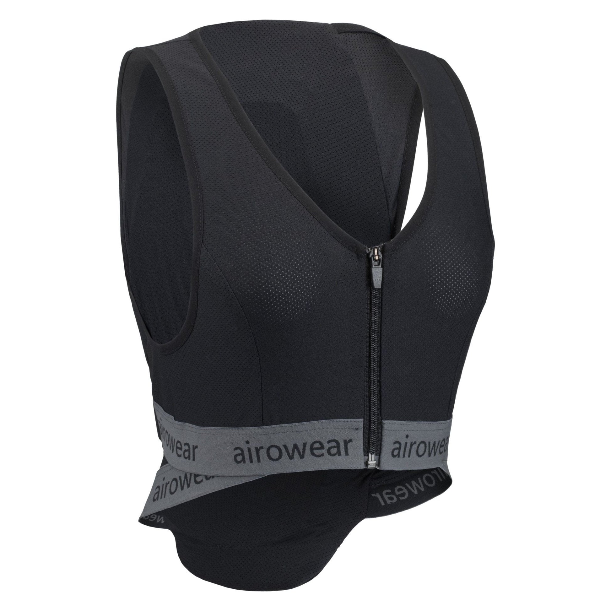 Airowear Shadow Adults Back Protector - Black - Equisafety