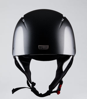 Premier Equine Artemis Jockey Skull - Carbon Gloss Black