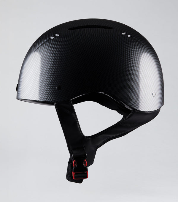 Premier Equine Artemis Jockey Skull - Carbon Gloss Black