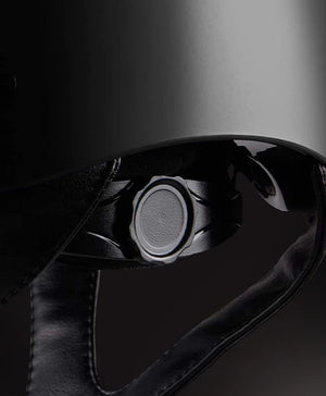 Artemis Jockey Skull Hat - Matte Black