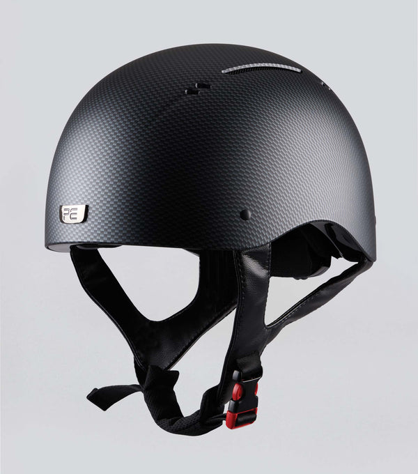 Premier Equine - Artemis Matte Jockey Skull Carbon Shield Black